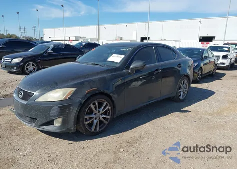 2007 Lexus Is 250 z USA, uszkodzony, nr VIN JTHBK262972035513